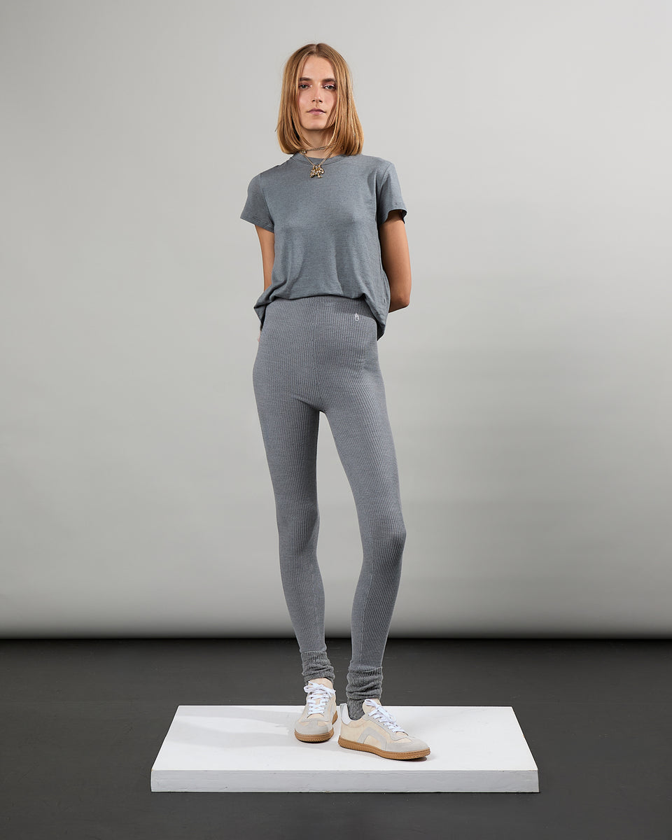 Legging - Legging en 100% laine vierge - 1 - Alexandra Golovanoff