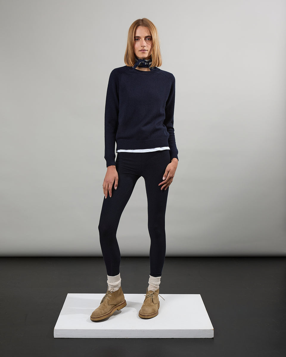 Mila - Pull col rond en 100% cachemire - 1 - Alexandra Golovanoff
