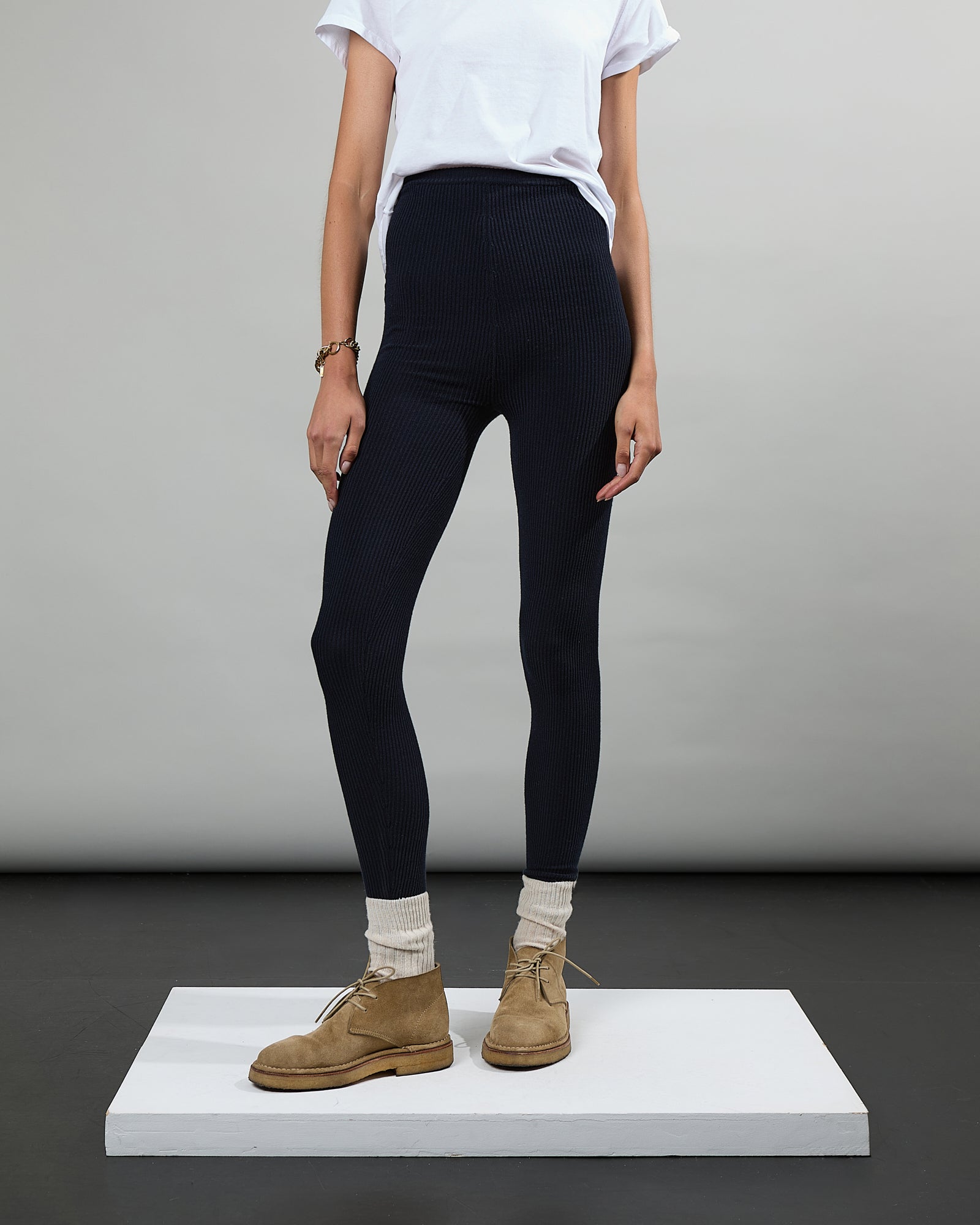 Legging - Legging en 100% laine vierge - 3 - Alexandra Golovanoff