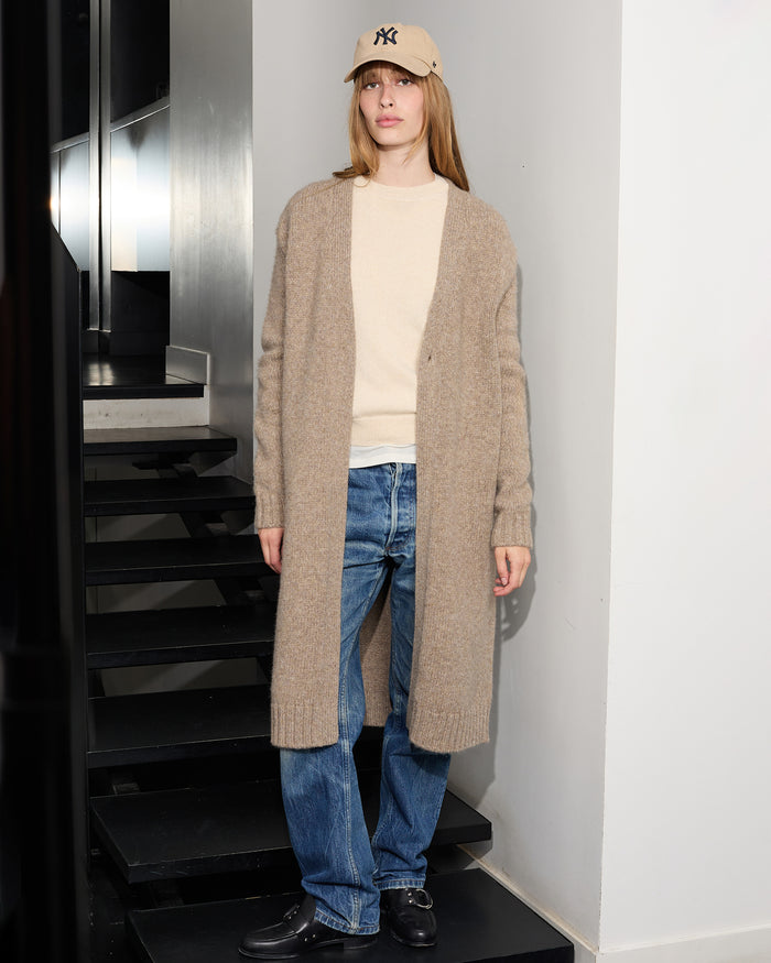 alexandra golovanoff Coat Cardi mushroom 17