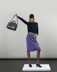 Alex - sac en cuir - bandoulières - forme épurée - 4 - Alexandra Golovanoff