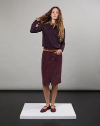 Mila - Pull fin col rond en 100% cachemire  - 2 - Alexandra Golovanoff