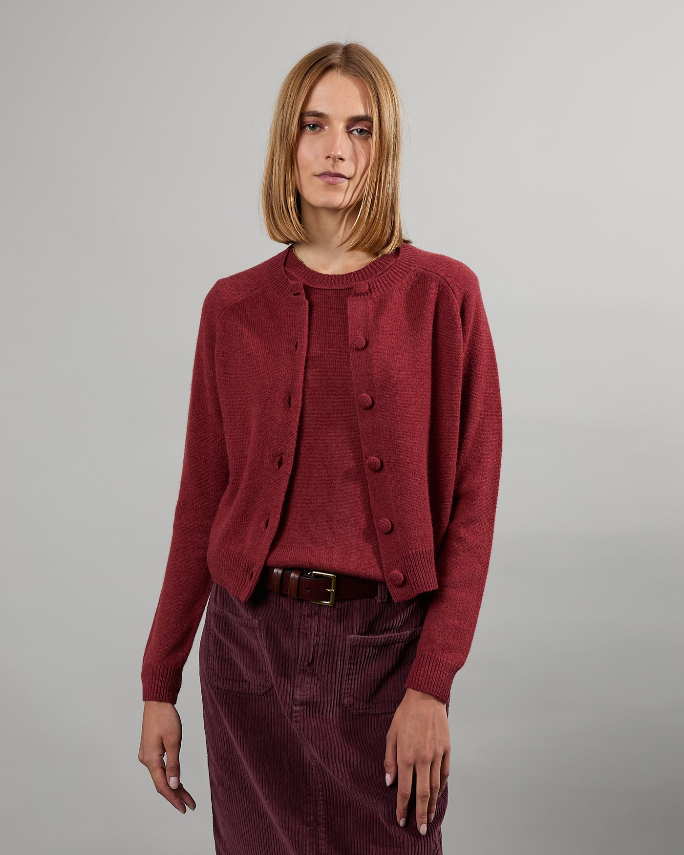 Cardigan Mila brique 19