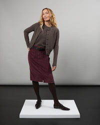 Cardigan Mila brown 19 - 1 - Alexandra Golovanoff