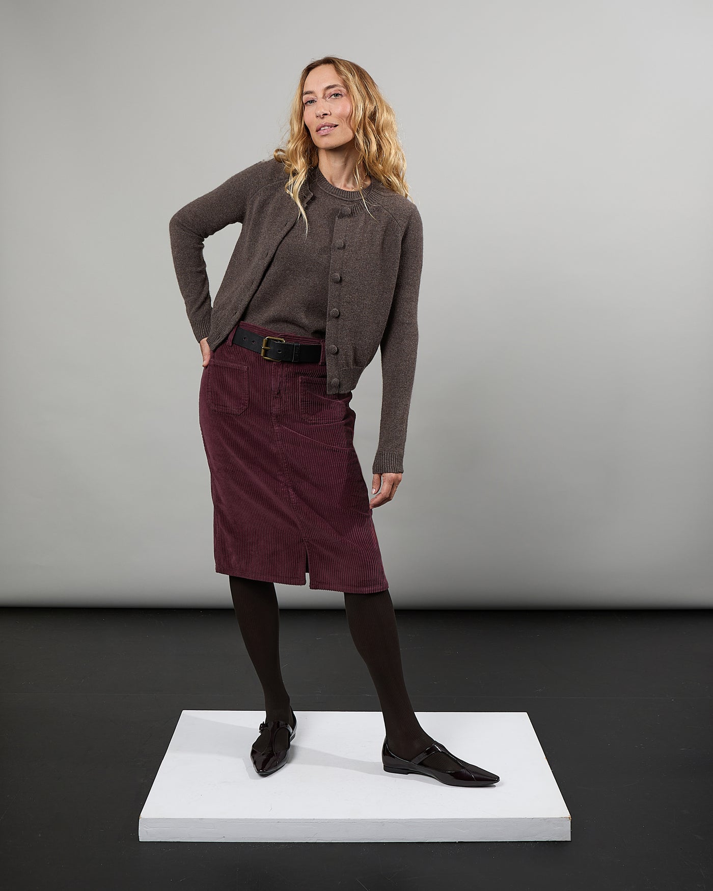 Cardigan Mila brown 19