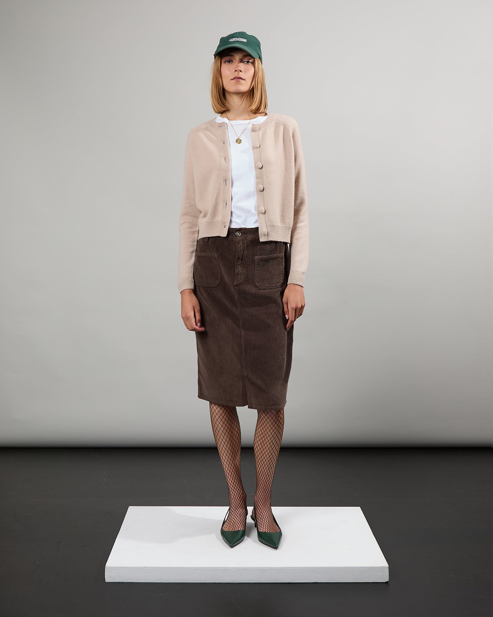 Cardigan Mila powder 19 - 1 - Alexandra Golovanoff