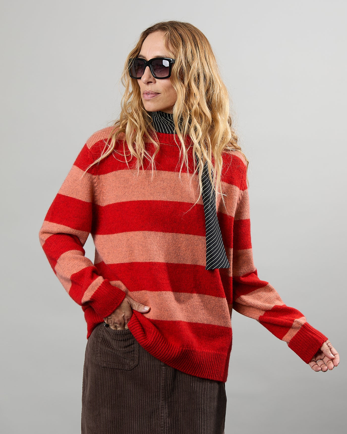 Martin Stripes poppy blush 19