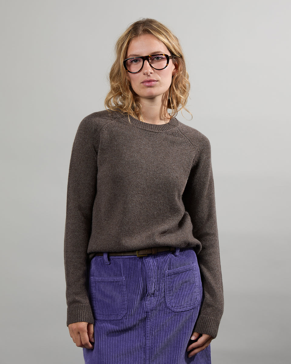 Mila - Pull col rond en 100% cachemire - 1 - Alexandra Golovanoff