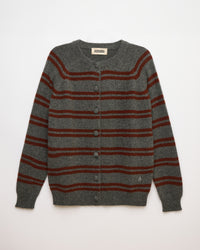 Maxi Cardigan Mila Stripes Grey 21
