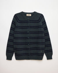 Maxi Cardigan Mila Stripes Humus 21