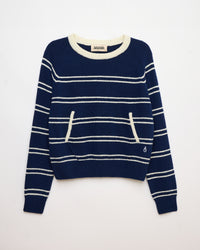 Mimi Sweat Stripes Encre 21