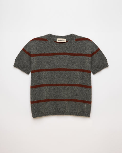 Mini Andre Stripes Grey 21
