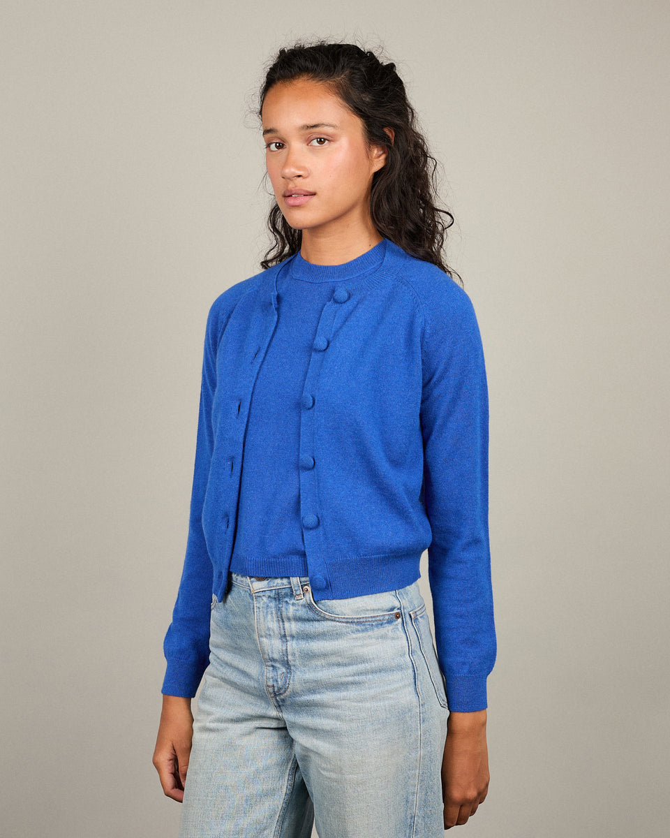 Cardigan - Cardigan Mila Light blue 18 - 2 - Alexandra Golovanoff