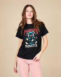 T-shirt Fashion Monster - 1 - Alexandra Golovanoff