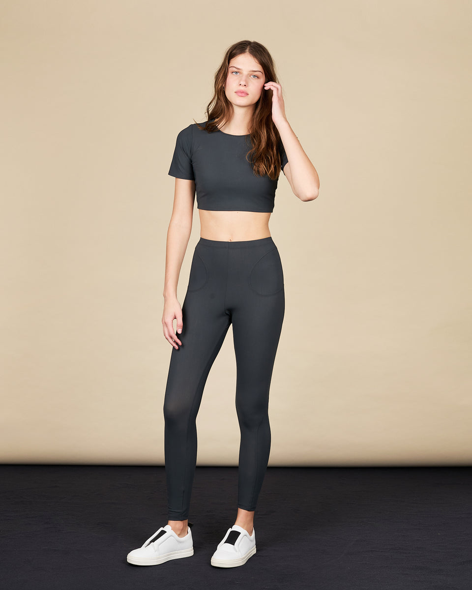 Legging sport gris 18 - 1 - Alexandra Golovanoff