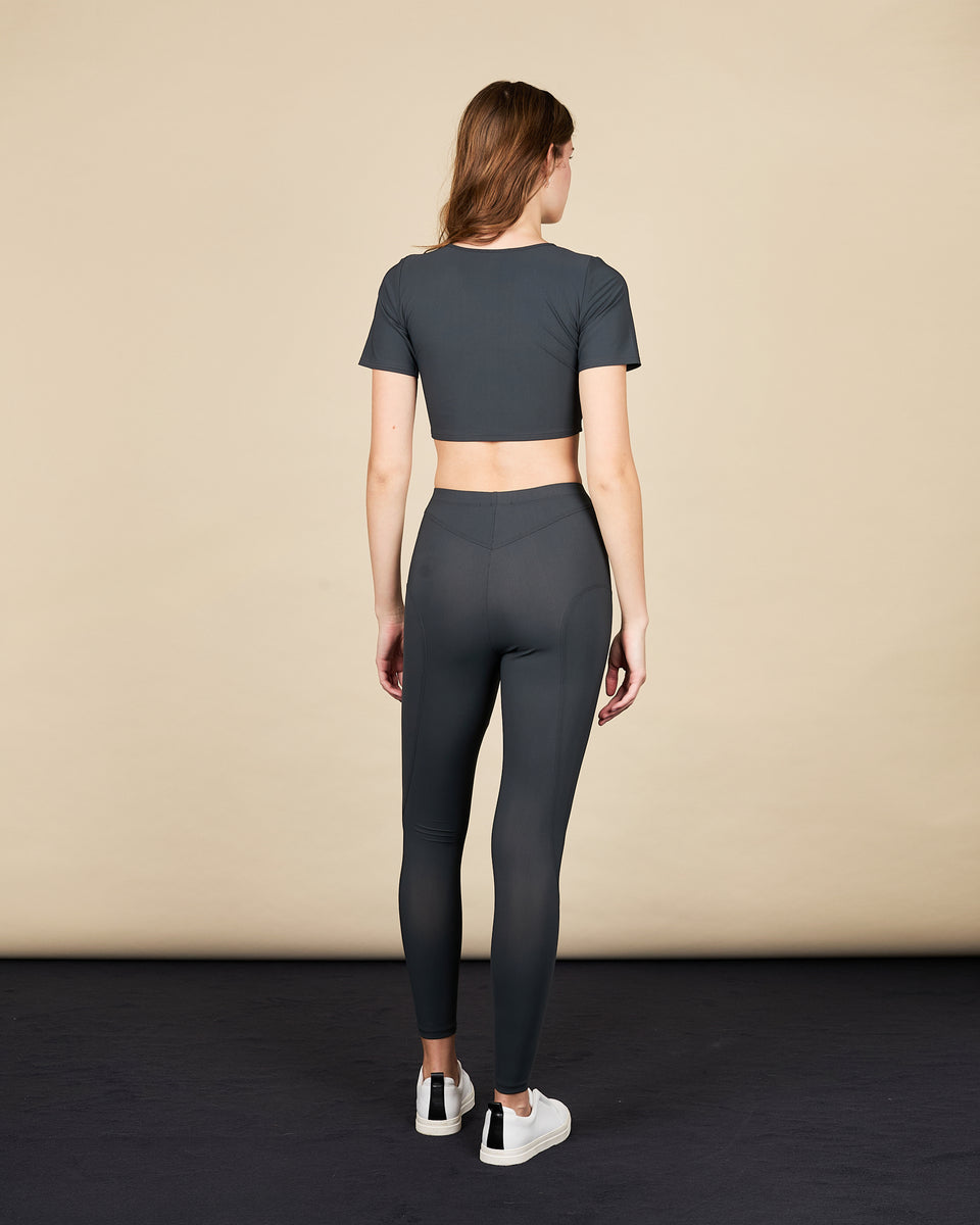 Legging sport gris 18 - 2 - Alexandra Golovanoff