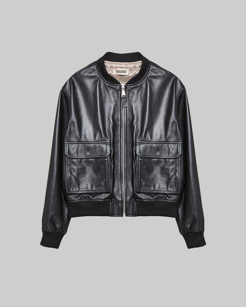 Marlon - Blouson en 100% cuir d'agneau - 6 - Alexandra Golovanoff