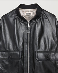 Marlon - Blouson en 100% cuir d'agneau - 7 - Alexandra Golovanoff