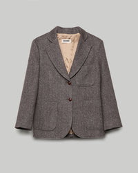 John - Veste 100% cachemire - chevrons - 3 poches plaquées - 4 - Alexandra Golovanoff