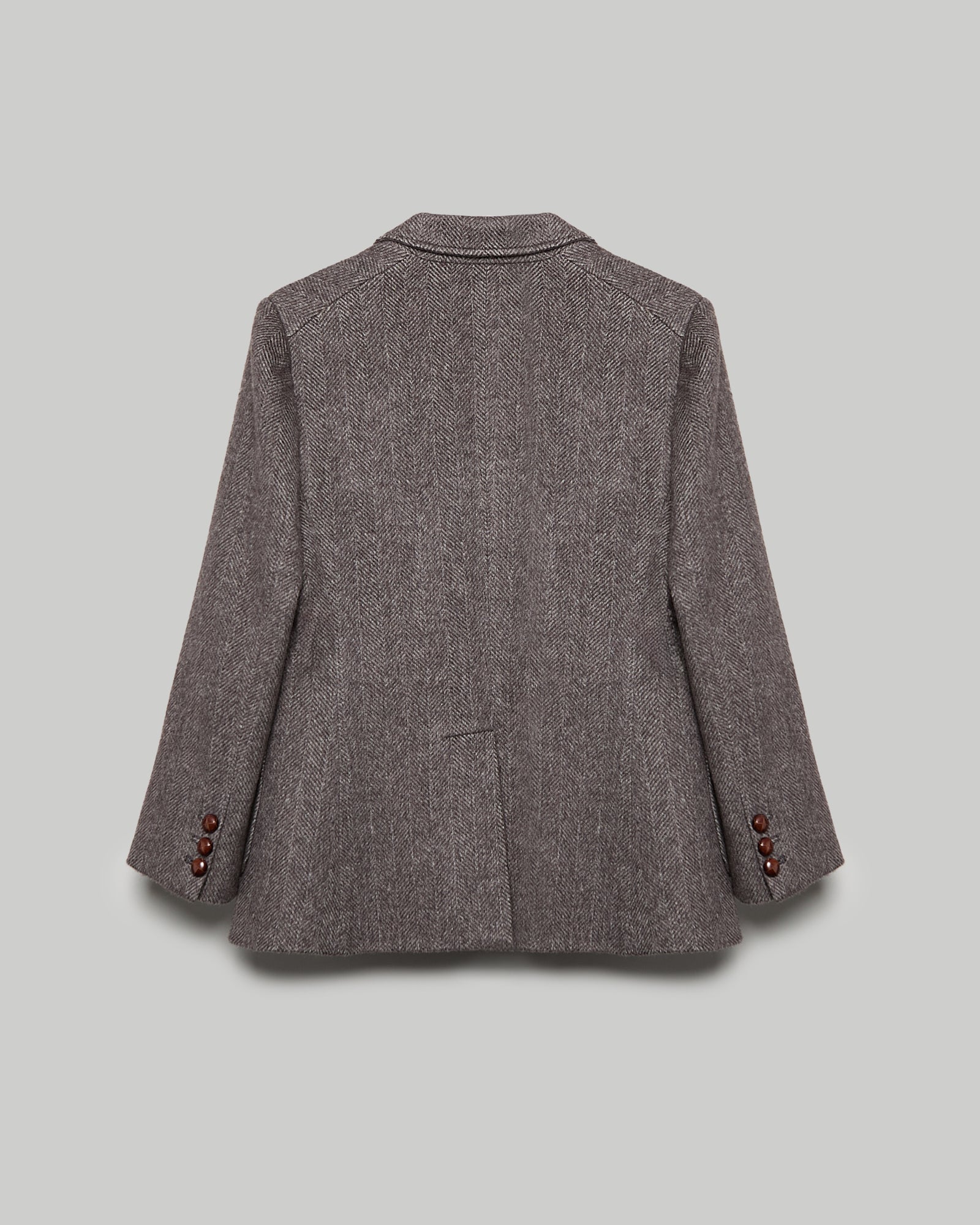 John - Veste 100% cachemire - chevrons - 3 poches plaquées - 5 - Alexandra Golovanoff
