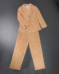 Cécile - Pantalon velours - taille mi-haute - jambe large - 5 - Alexandra Golovanoff