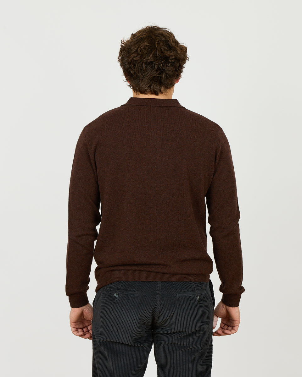 Léon - Polo homme fin en 100% cachemire - 2 - Alexandra Golovanoff