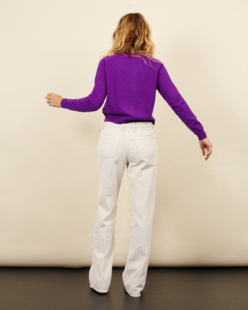 Cardigan Mila purple 15 - 2 - Alexandra Golovanoff
