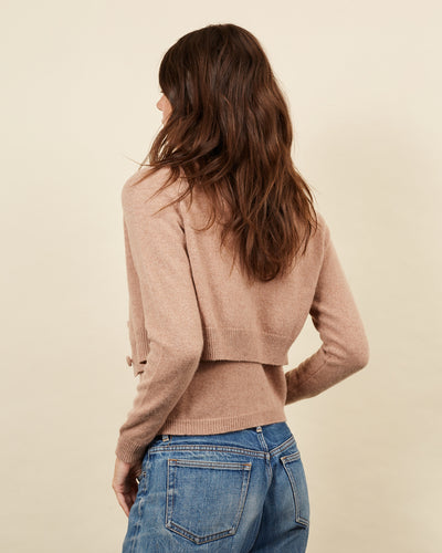 cardigan crop Mila beige 15