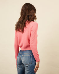 Cardigan Mila blush 15 - 2 - Alexandra Golovanoff