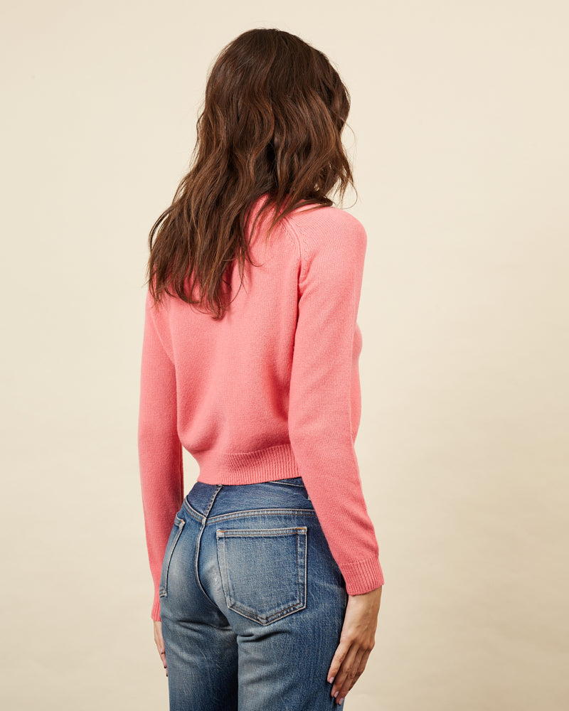Cardigan Mila blush 15 - 2 - Alexandra Golovanoff