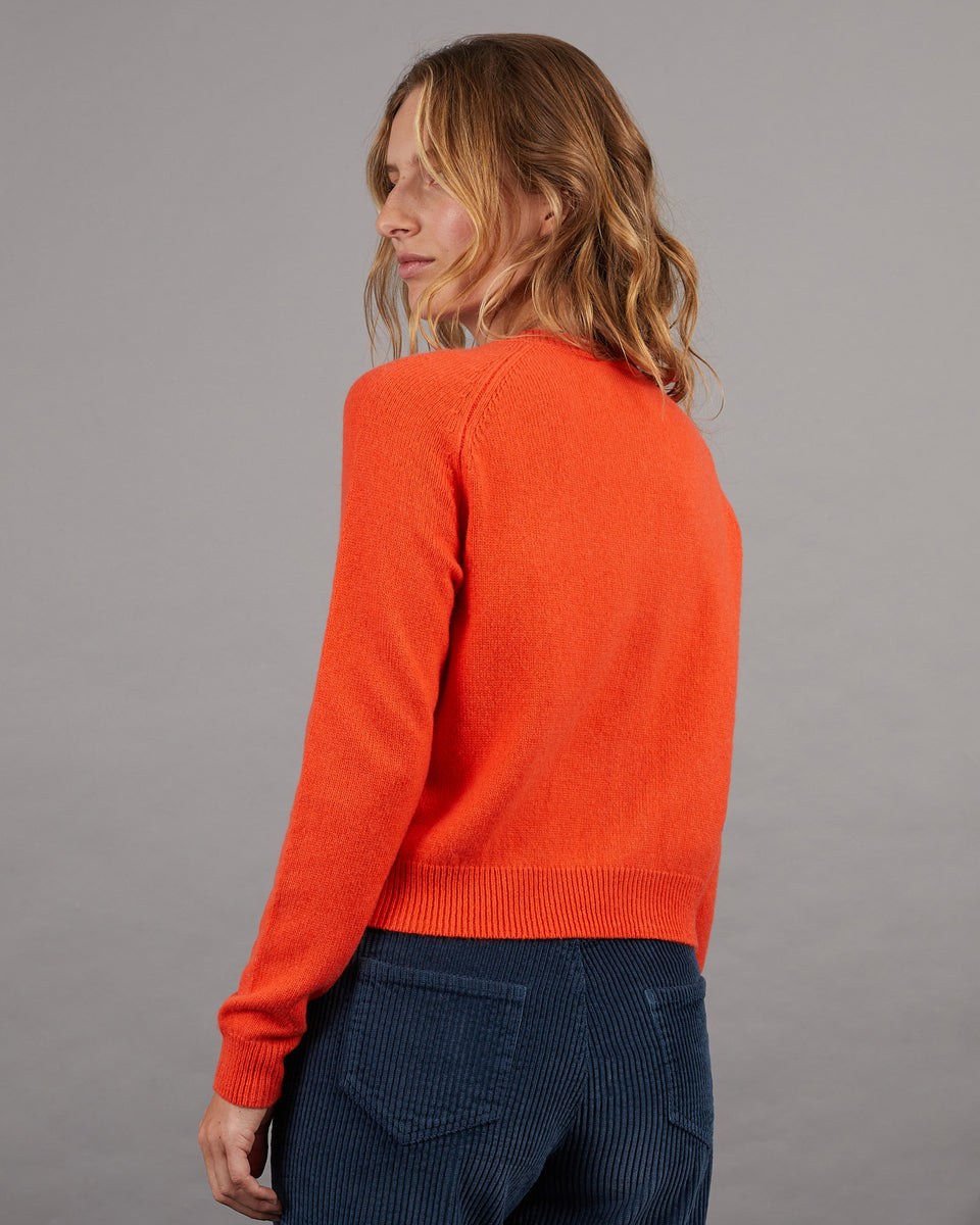 Cardigan Mila orange 15 - 2 - Alexandra Golovanoff