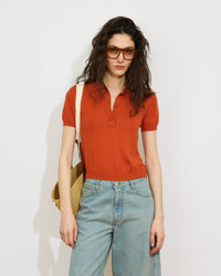 Léa - Polo en 100% coton - 1 - Alexandra Golovanoff