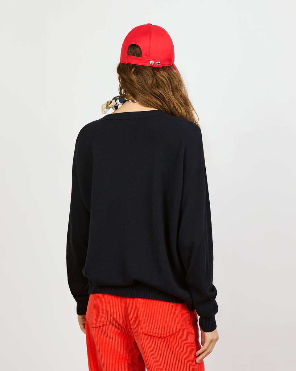 Agnes Light Navy - 2 - Alexandra Golovanoff