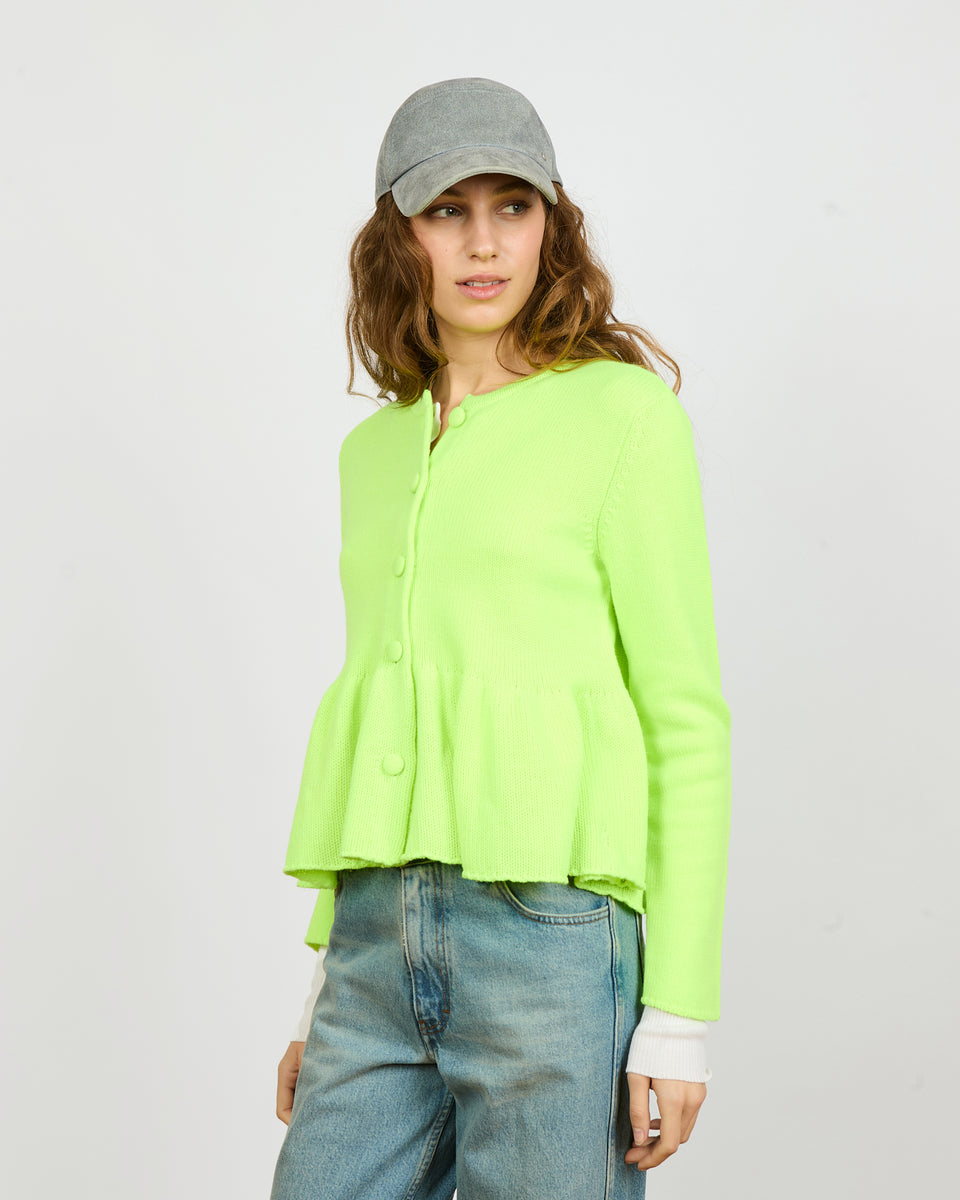 Iris - Cardigan en 100% laine vierge - 1 - Alexandra Golovanoff