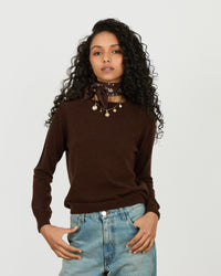 Mila - Pull fin col rond en 100% cachemire - 1 - Alexandra Golovanoff