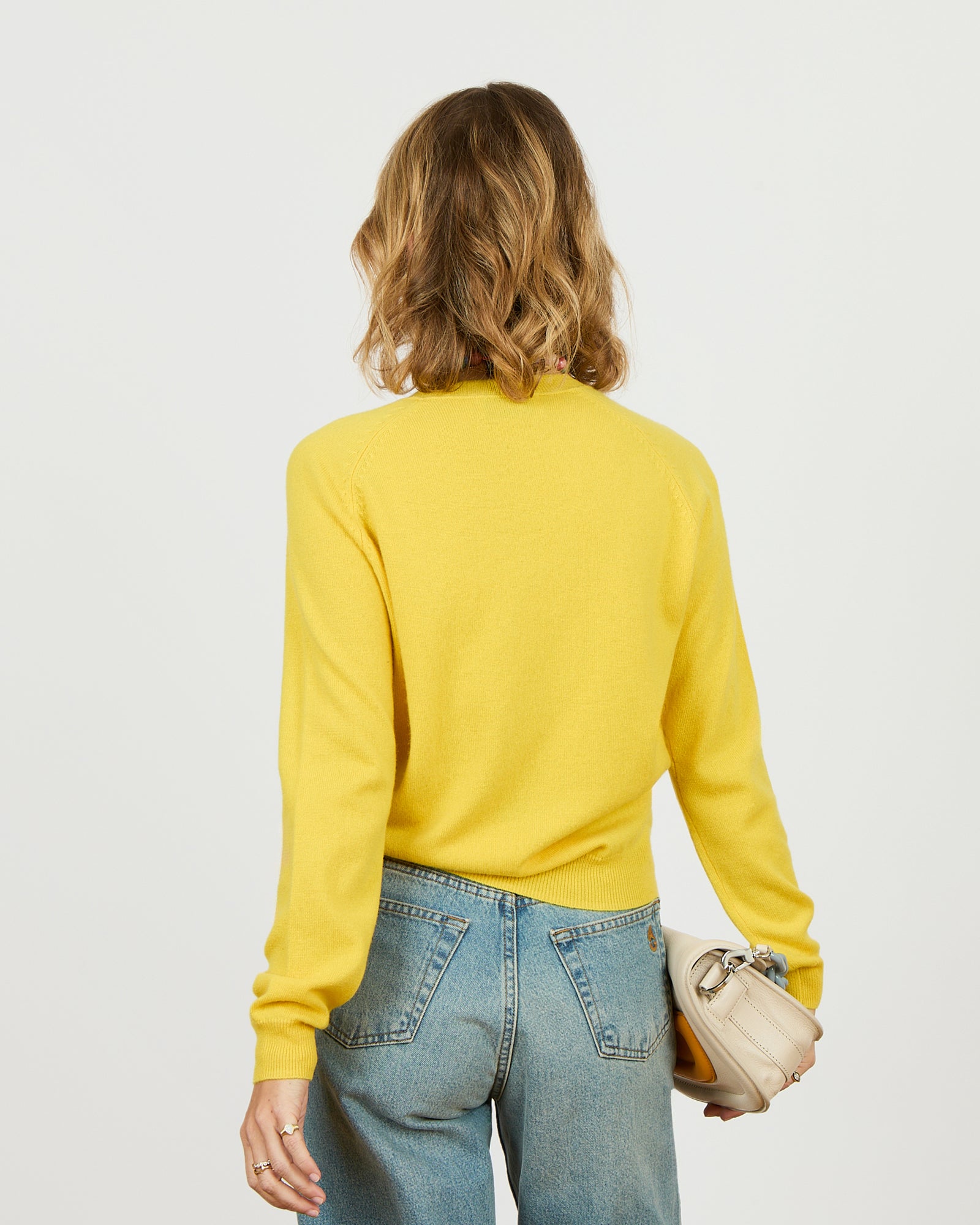 Mila - Pull fin col rond en 100% cachemire - 2 - Alexandra Golovanoff