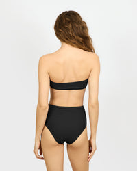 Copacabana - Maillot de bain 2 pièces culotte taille haute et haut bandeau - 2 - Alexandra Golovanoff