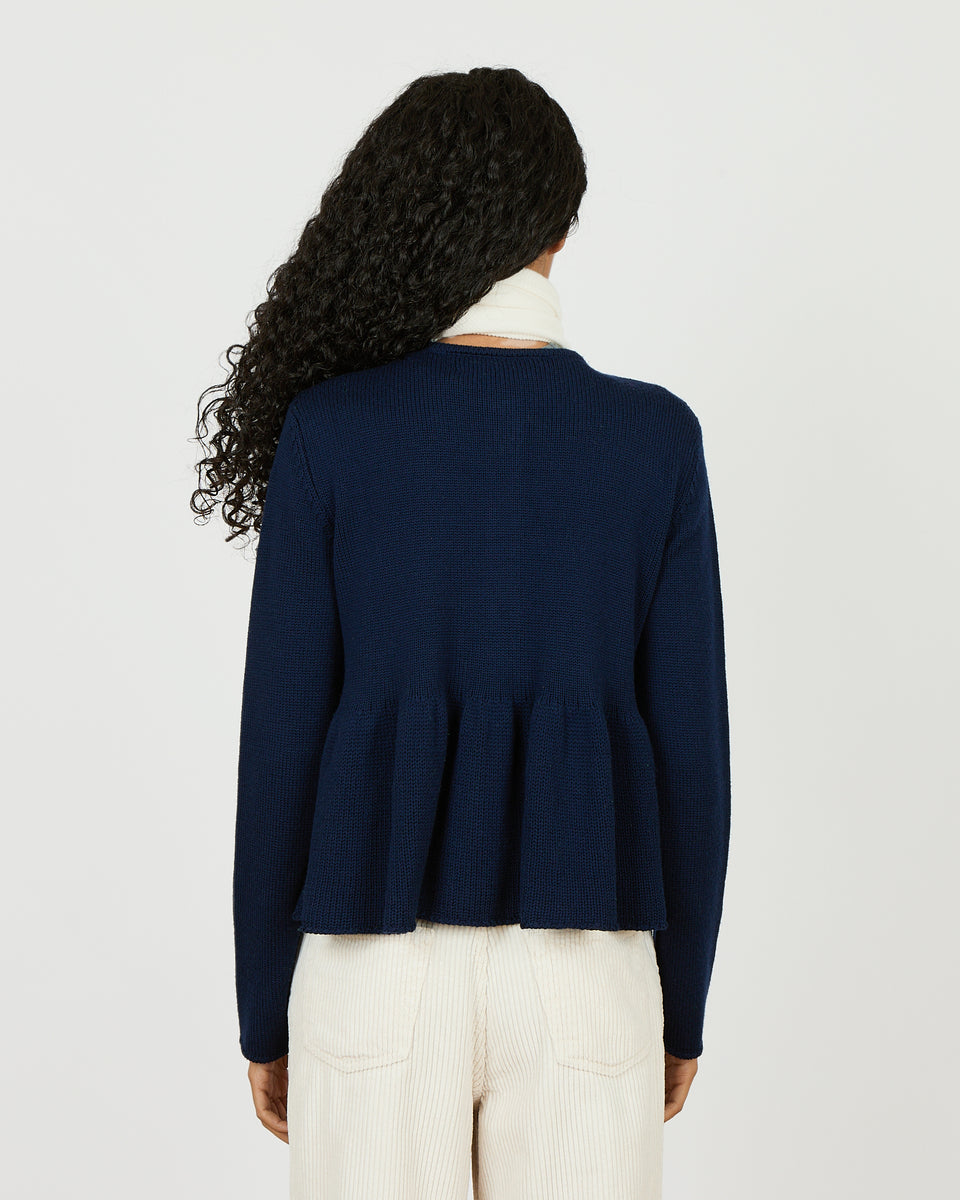 Iris - Cardigan en 100% laine vierge - 2 - Alexandra Golovanoff