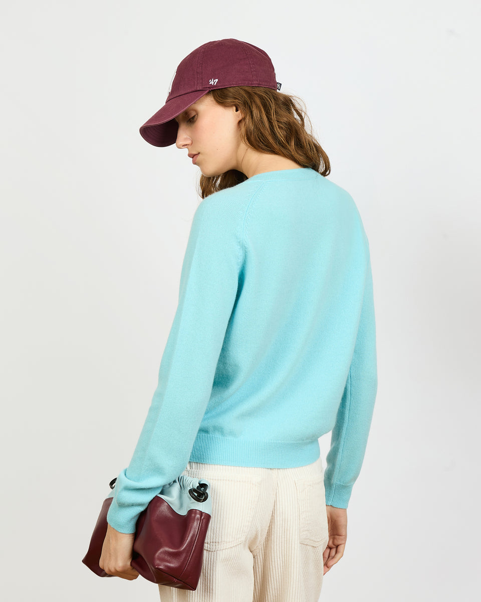 Mila - Pull fin col rond en 100% cachemire - 2 - Alexandra Golovanoff