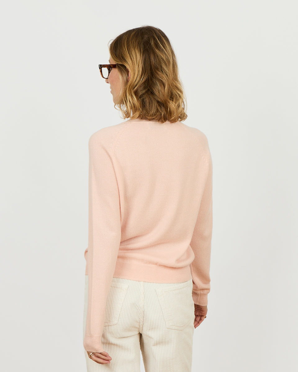 Mila - Pull fin col rond en 100% cachemire - 2 - Alexandra Golovanoff