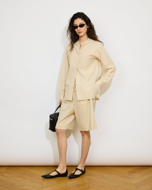 Alma - Chemise en suiting de laine extra fin - 3 - Alexandra Golovanoff