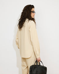Alma - Chemise en suiting de laine extra fin - 2 - Alexandra Golovanoff