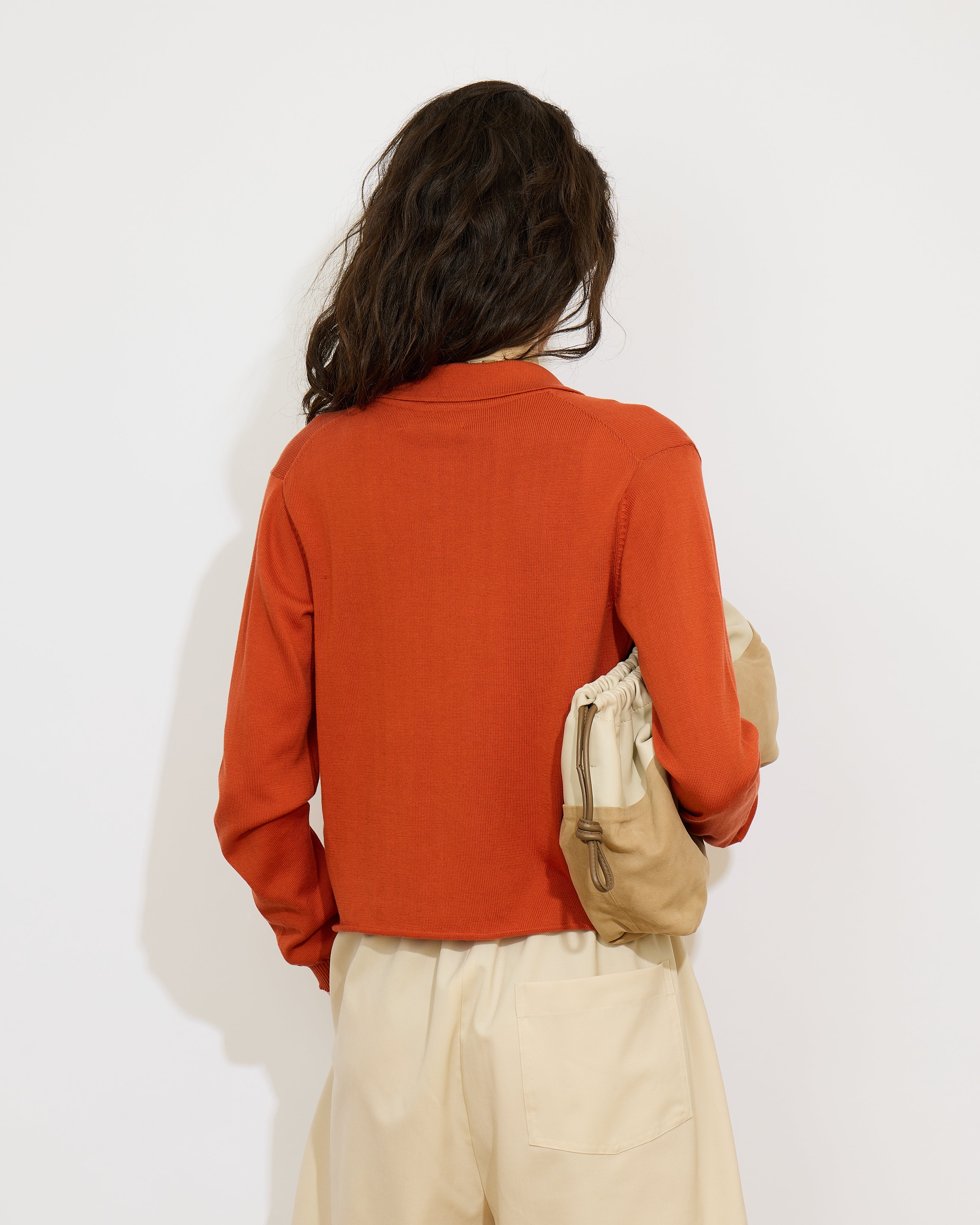 Margaux - Chemise au col polo en 100% coton - 2 - Alexandra Golovanoff
