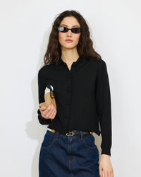 Margaux - Chemise au col polo en 100% coton - 1 - Alexandra Golovanoff