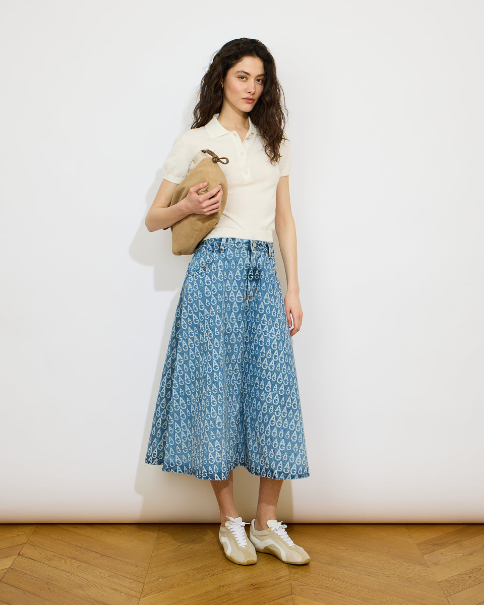 Léa - Polo en 100% coton - 1 - Alexandra Golovanoff