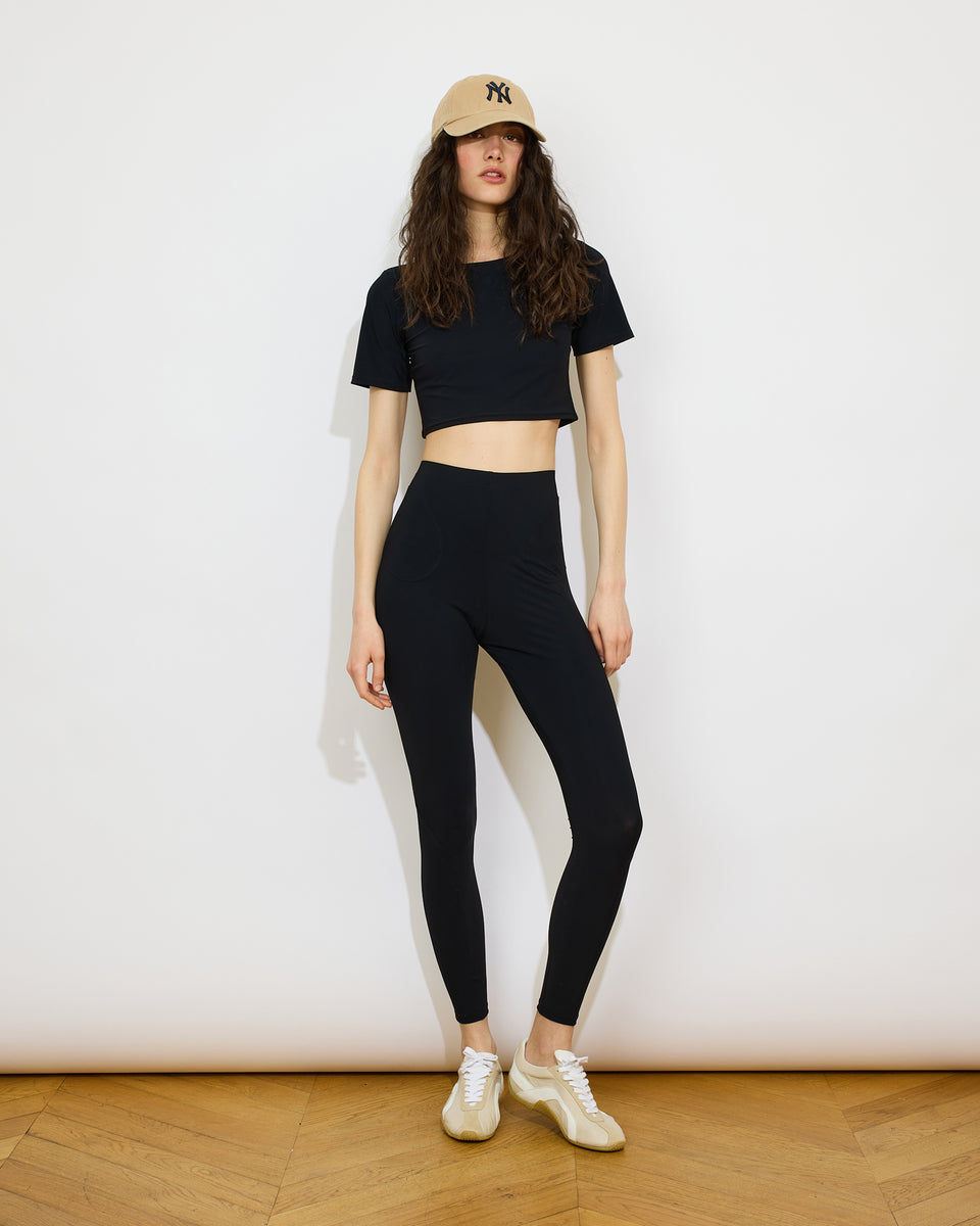 Legging - Legging en matière maillot - 2 - Alexandra Golovanoff