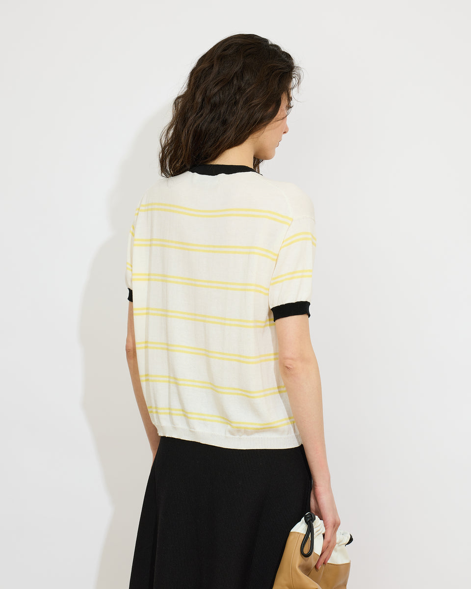 Albert - T-shirt droit en 100% coton - 2 - Alexandra Golovanoff