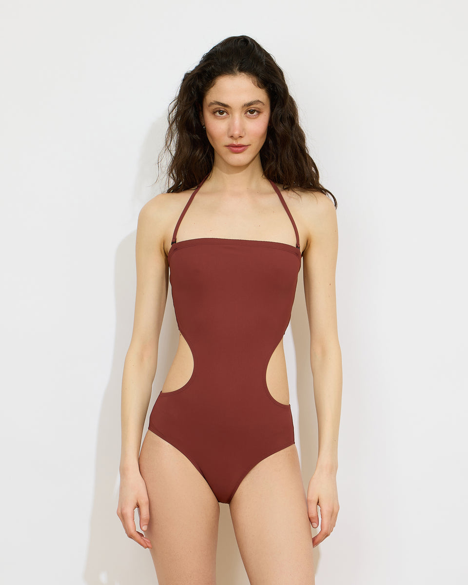 Marigot - Maillot de bain 1 pièce bandeau avec découpes - 2 - Alexandra Golovanoff