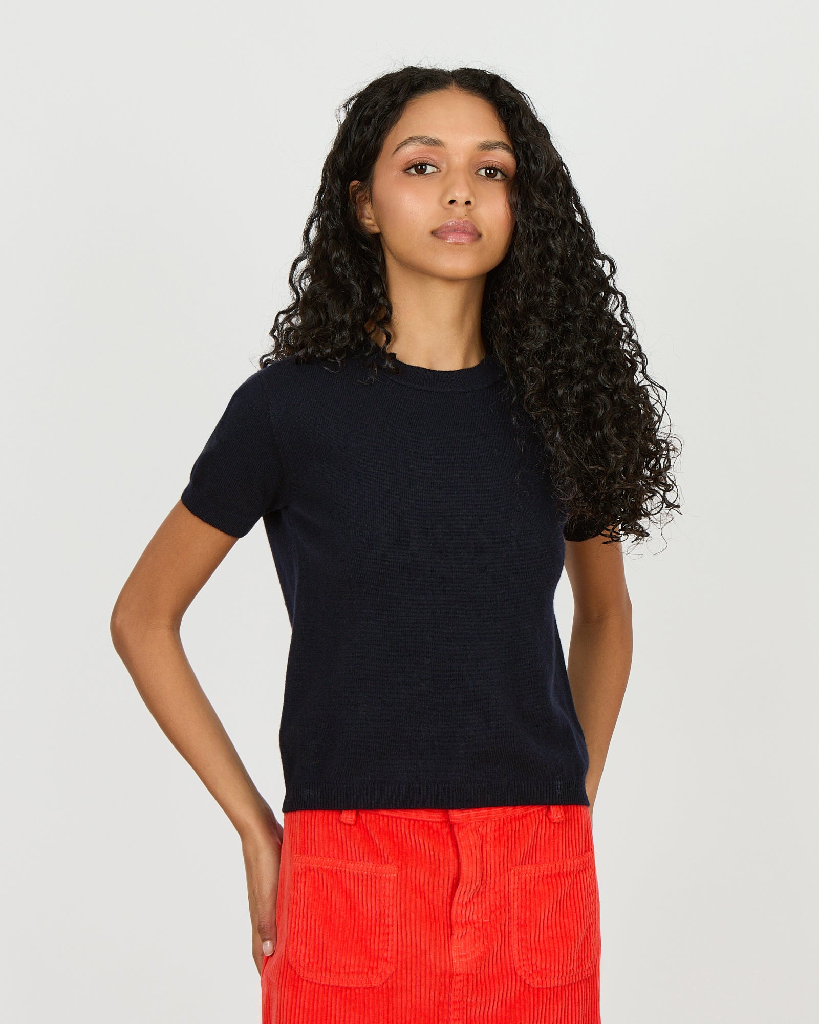 Mini Andre Light Navy - 1 - Alexandra Golovanoff