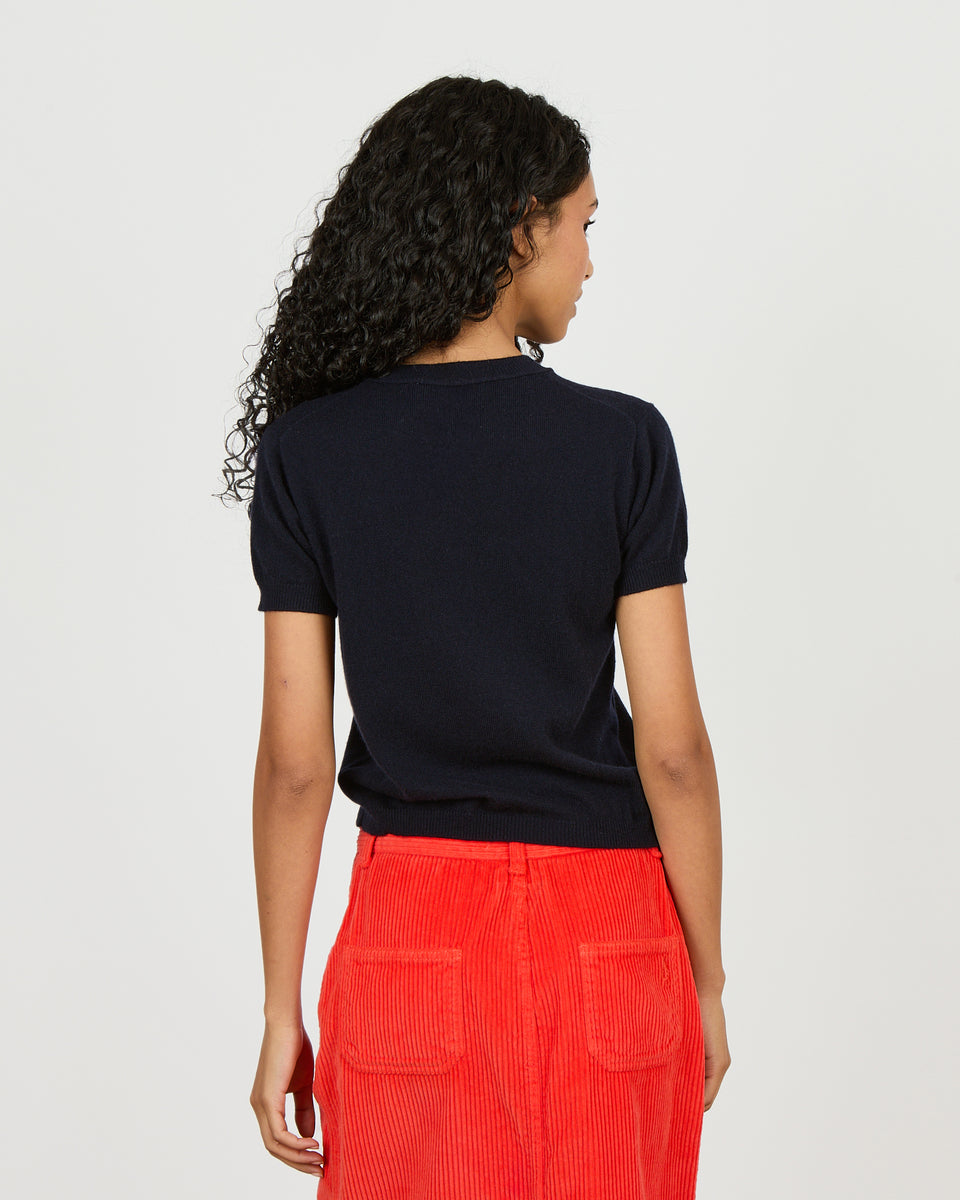Mini Andre Light Navy - 2 - Alexandra Golovanoff